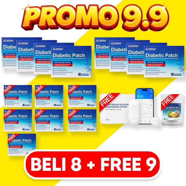 PAKEJ REPEAT JIMAT MERDEKA ( 15 KOTAK GLUVERA + 1 GLUVERA TEA + 1 GCM )